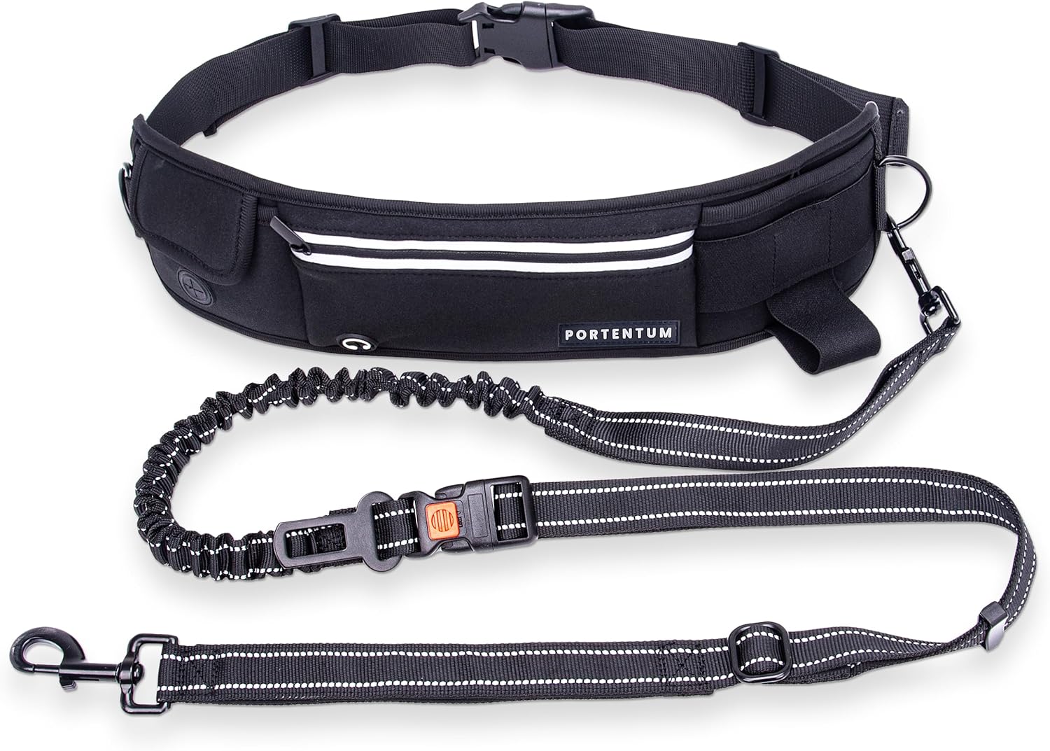 Correa deportiva PORTENTUM para perro manos libres extensible